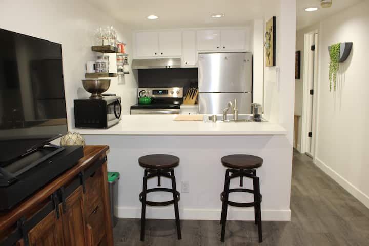 Sleek, Modern Studio in the heart of downtown.