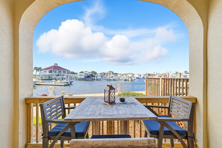 Marina View|Camachee Harbor Waterfront Escape