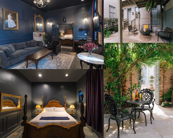 Anne Rice Themed Abode on Esplanade and Bourbon St
