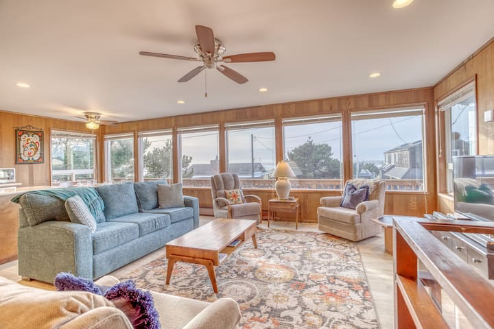 Ocean-View-Woodstove-Large Deck-The Viking