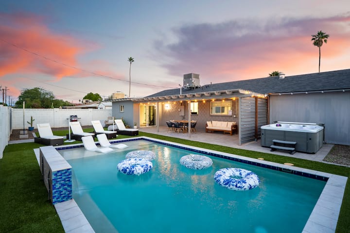 Scottsdale Hideaway, Pool, HotTub, Outdoor Movies!