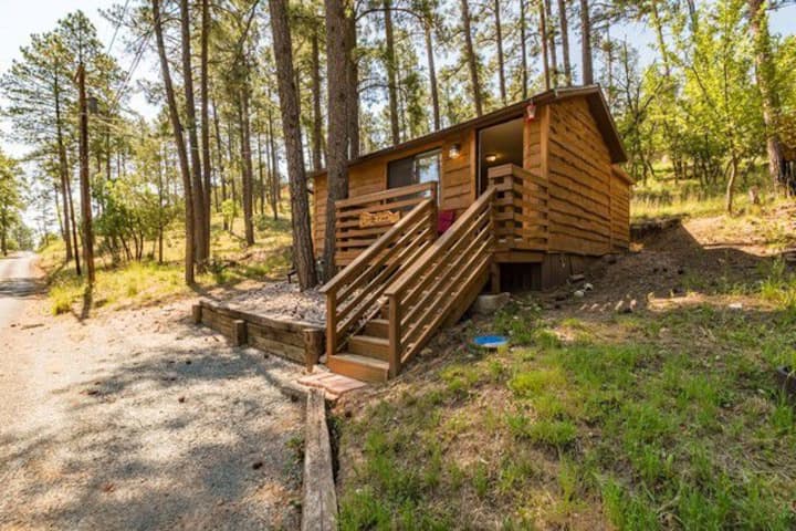 Cozy Little Pine Cabin Perfectly Located w/Hot Tub
