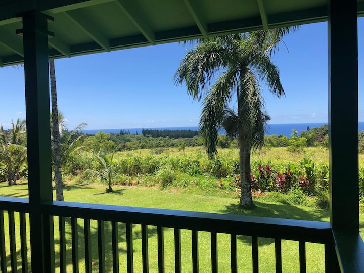 Holomakai North shore ocean view B and B room 2
