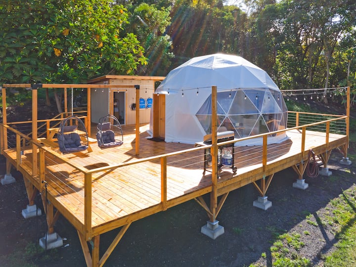 The Dome at Ulu Inn: Luxury Couples Retreat, Kona