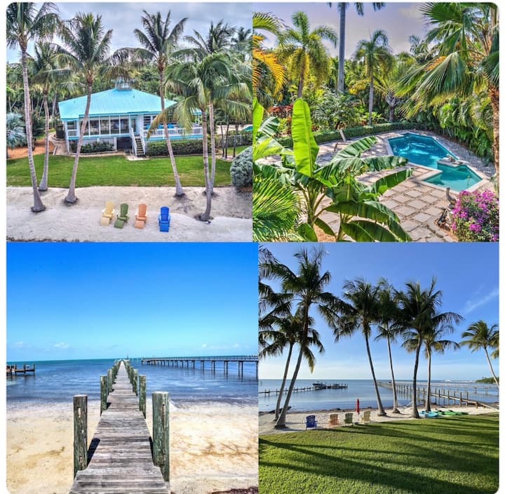 Beach House, Private Pool, Dock, Gulf View Sunsets