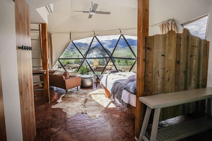 Heart Mtn Dome | Yellowstone | Wellness Retreat