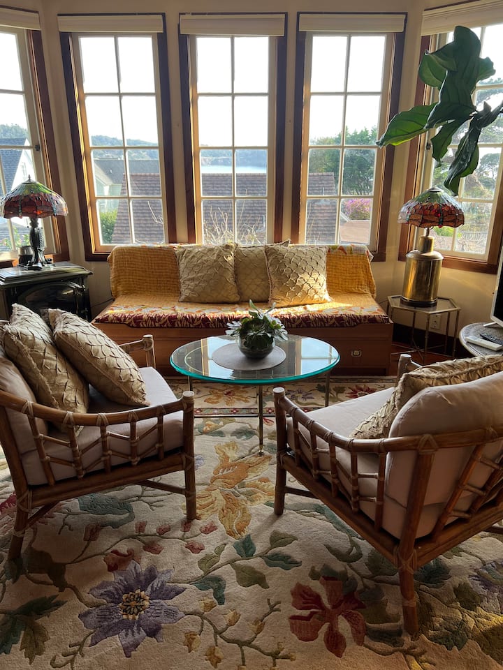 Ocean Views in Small Historic Town