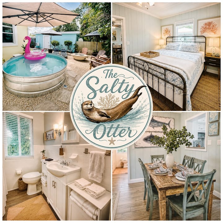 The Salty Otter, Chilled Pool, Boating, Fishing