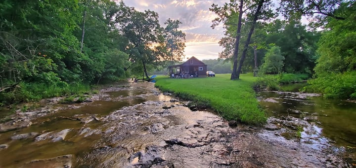 Cabin on the Creek, 120 Acres