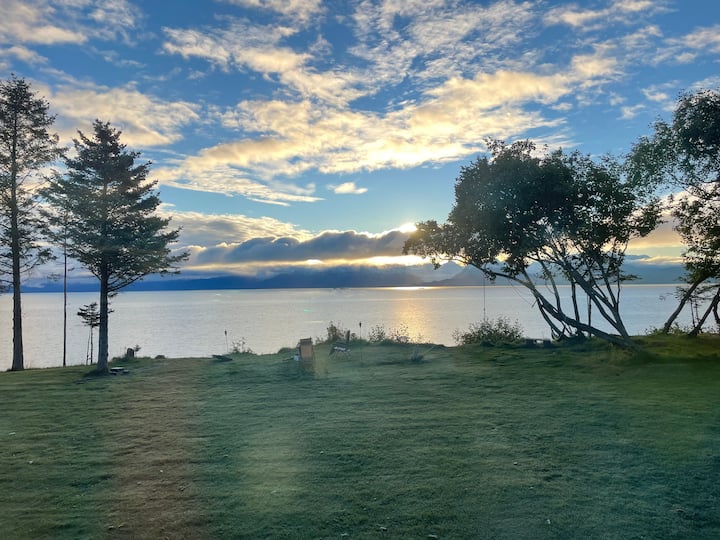 Bay view cottage on Kachemak bay