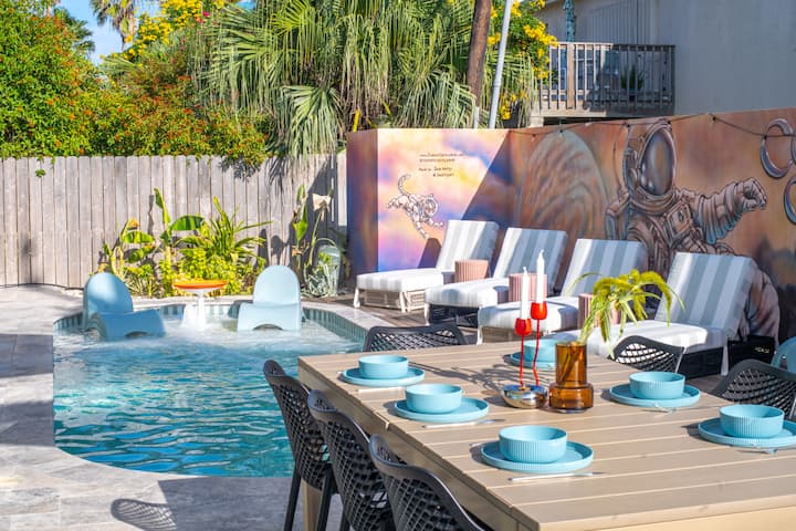 Venus D | Futuristic 2BR + Pool & Near Beach