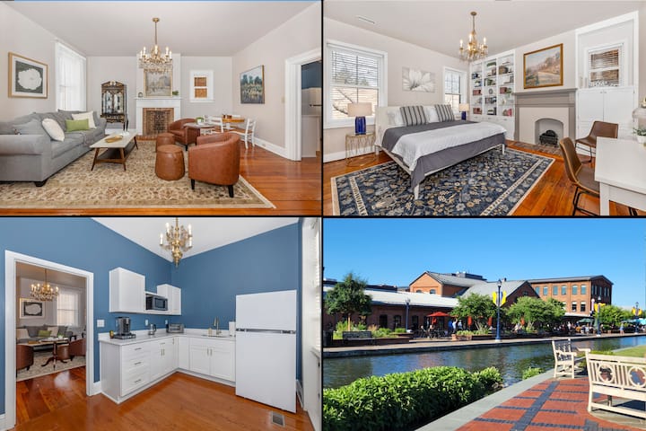 Gilded Age Getaway: sleeps 6, free garage parking