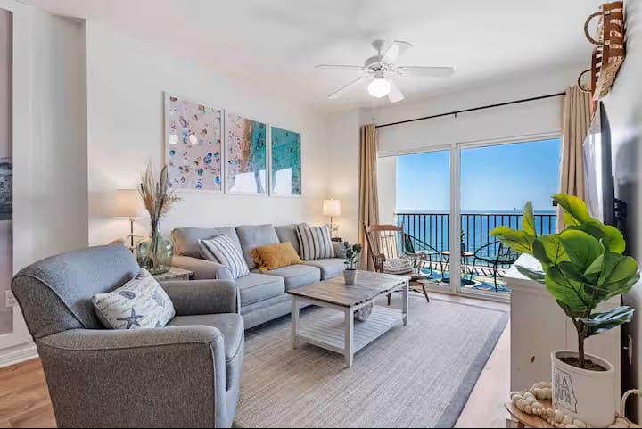 Stunning beachfront views at Tidewater in OBA