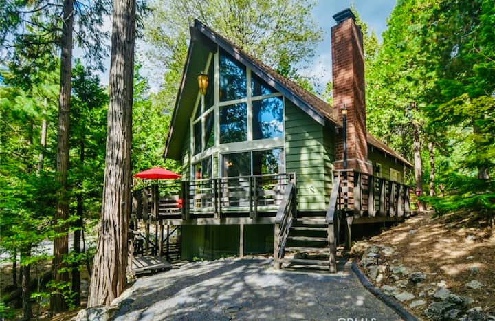 Evergreen-A-Frame retreat/Lake Arrowhead