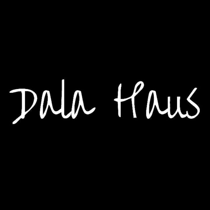 Dala Haus, nestled along side a private forest.