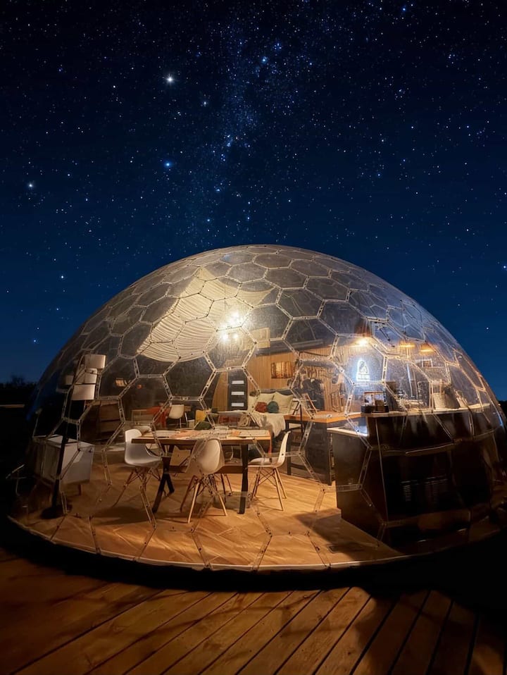 1 of a kind! Largest Transparent Luxe Dome in USA!