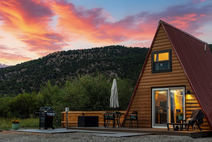 Whispering Pines A-Frame Retreat | Sleeps 2 | +AC