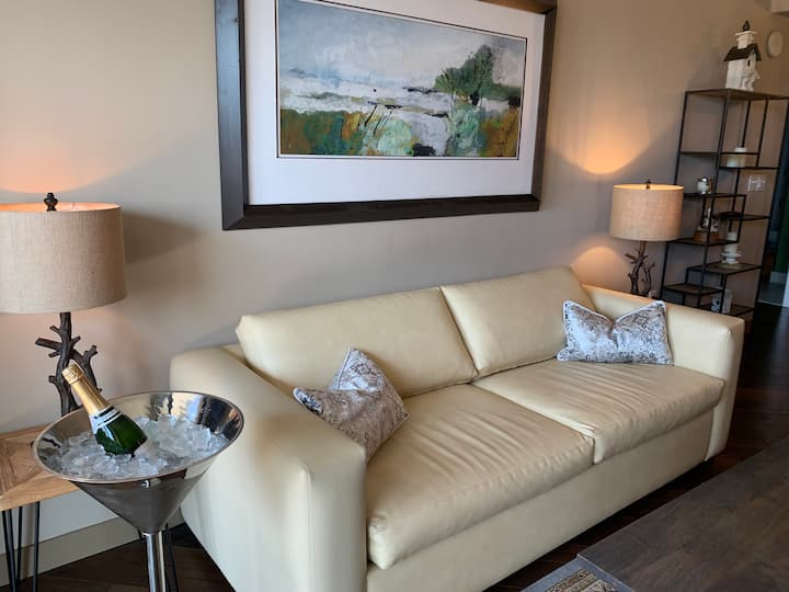 Designer Condo with lake views